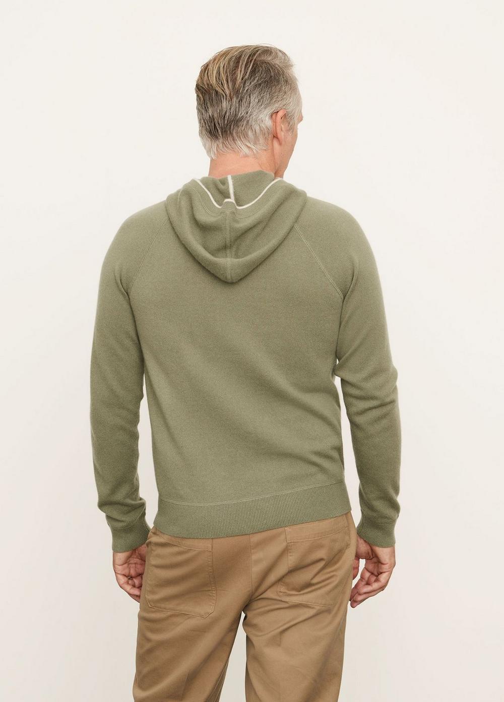 Wool Cashmere Popover Hoodie