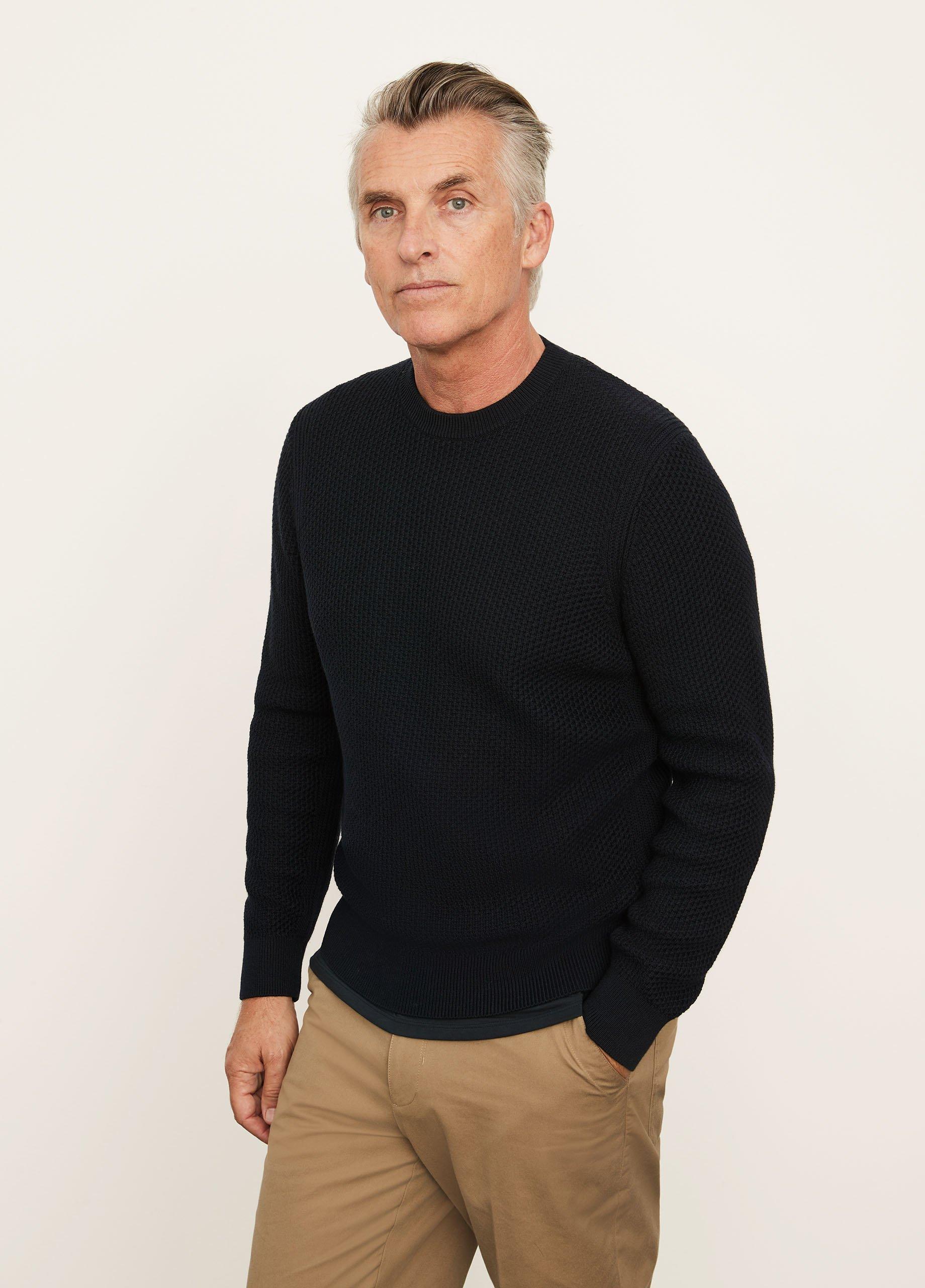 Cotton Arrow Stitch Crew image number 2