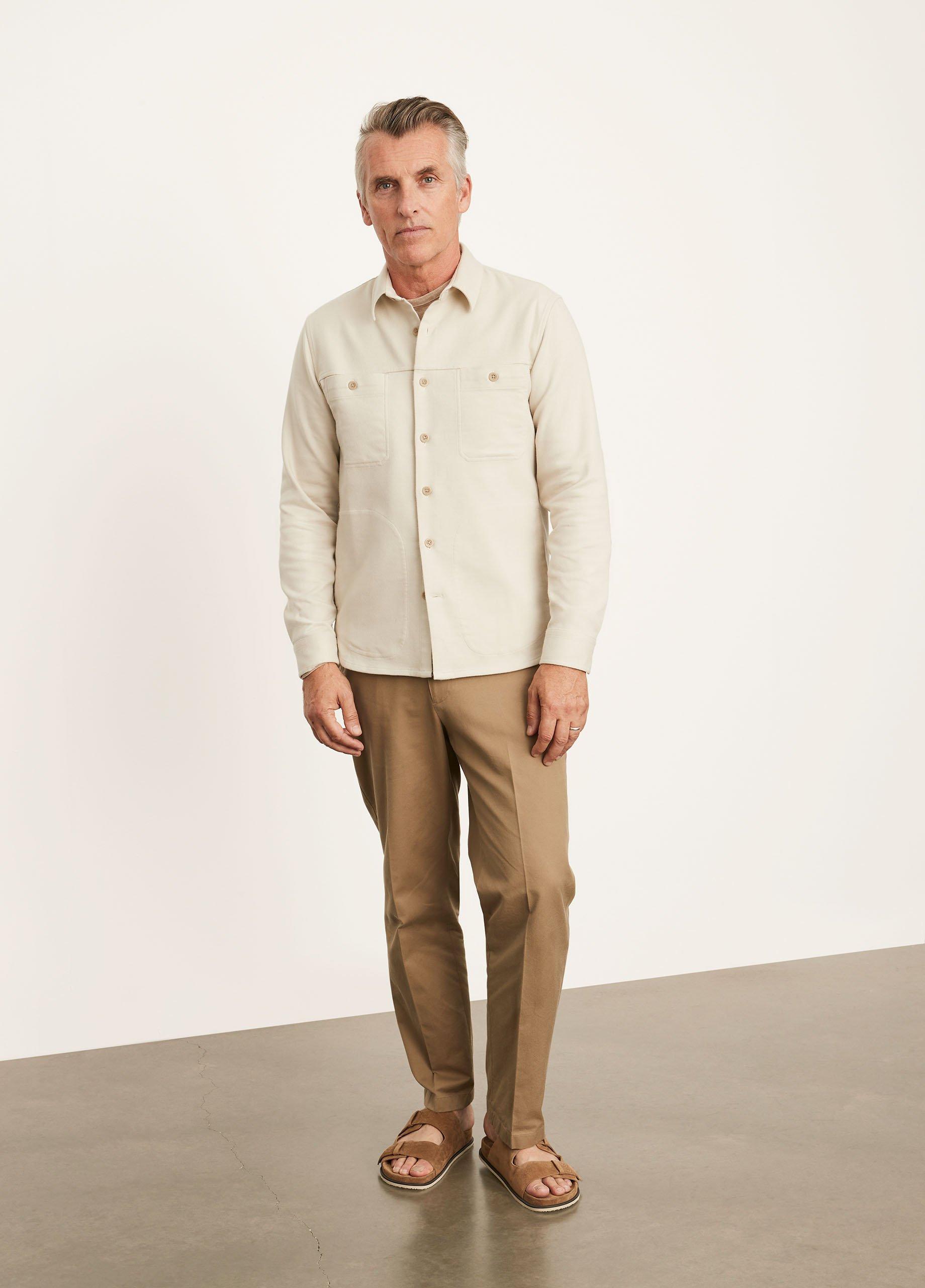 Relaxed Double-Face Shirt Jacket image number 0