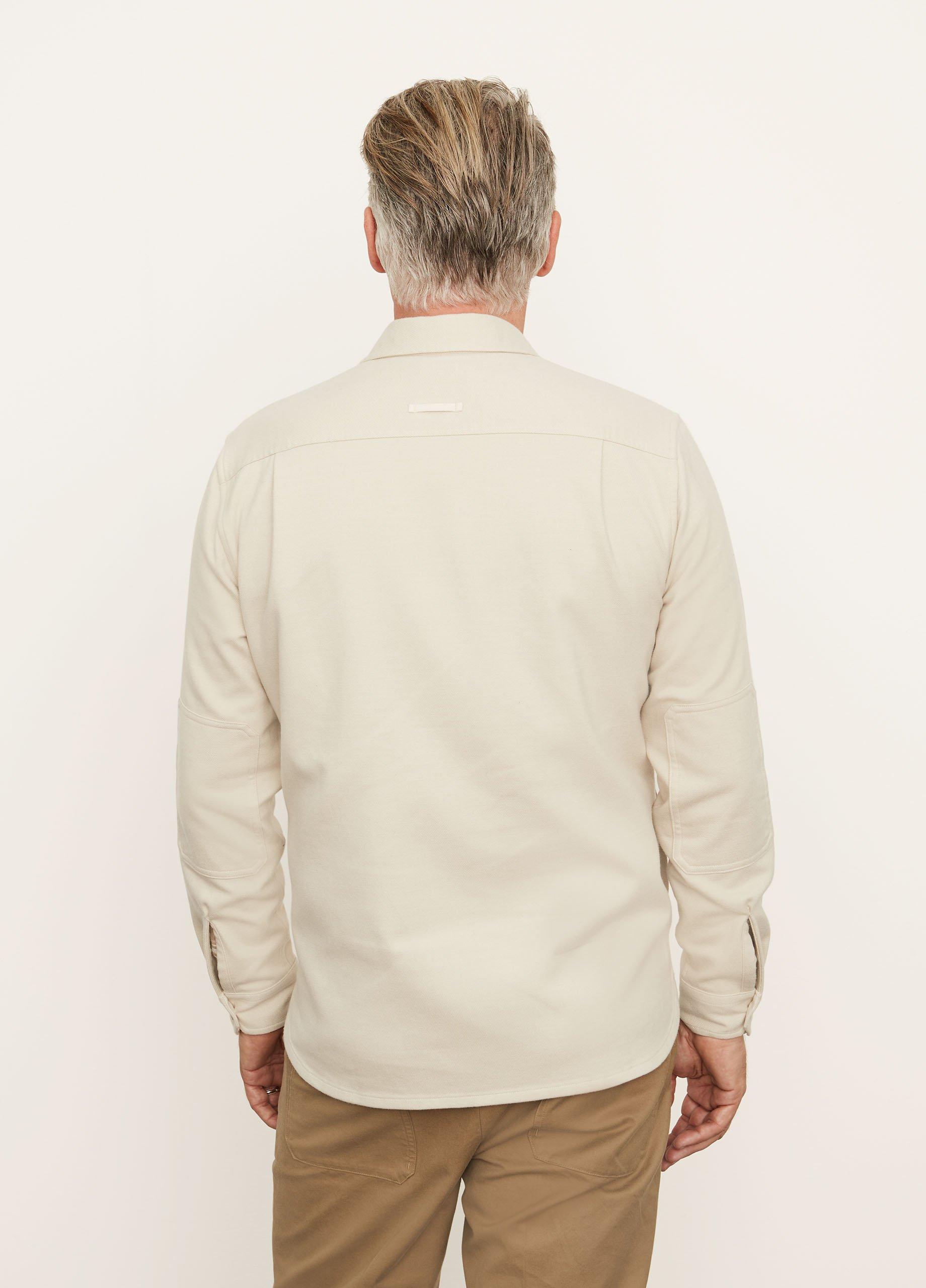 Relaxed Double-Face Shirt Jacket image number 3