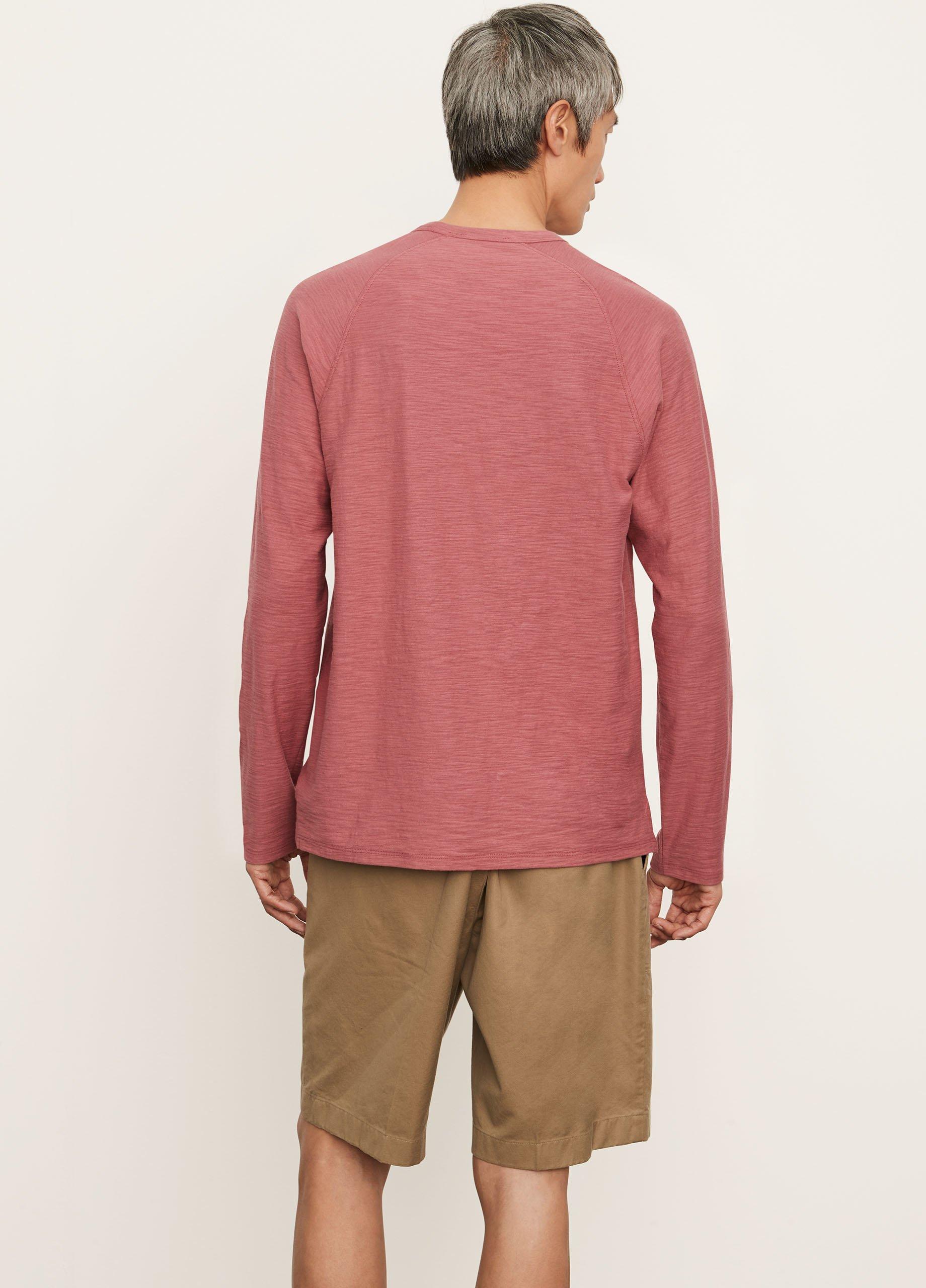 Long Sleeve Pocket Crew Neck T-Shirt image number 3