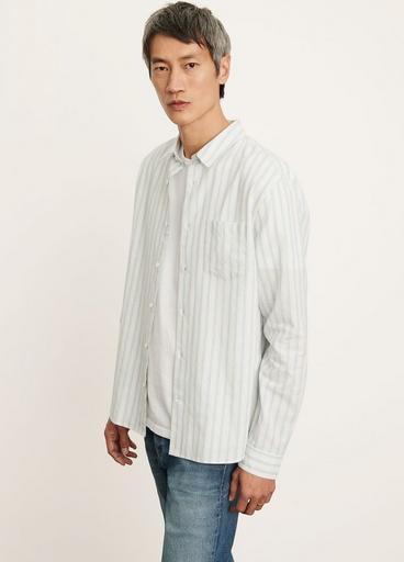 Variegated Stripe Long Sleeve Shirt image number 2