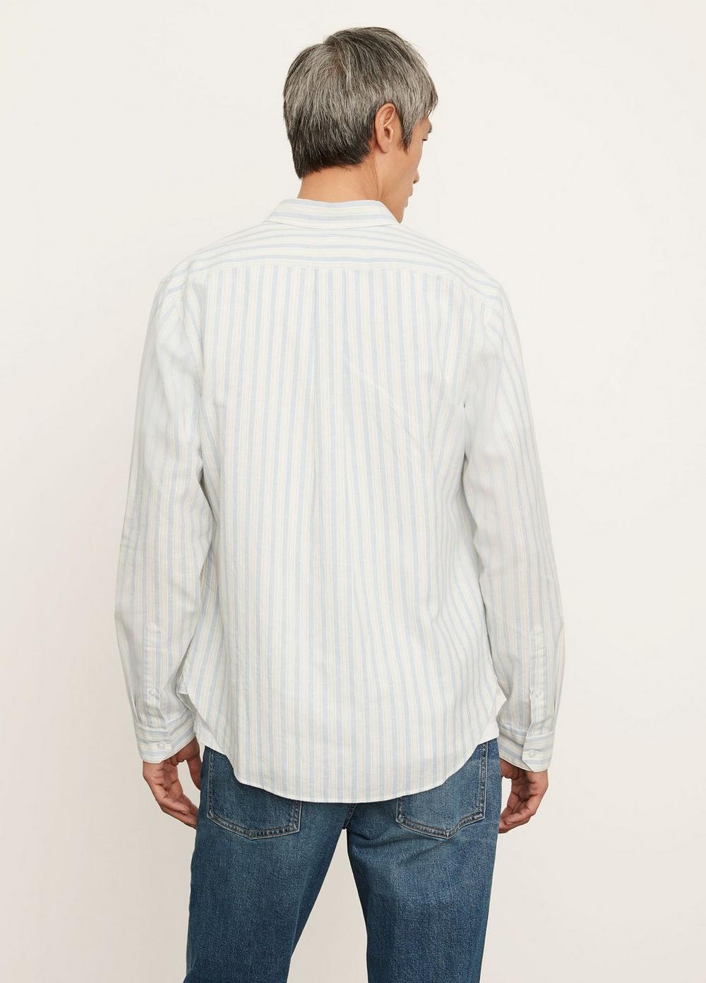 Variegated Stripe Long Sleeve Shirt