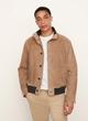 Suede Button-Front Jacket image number 1