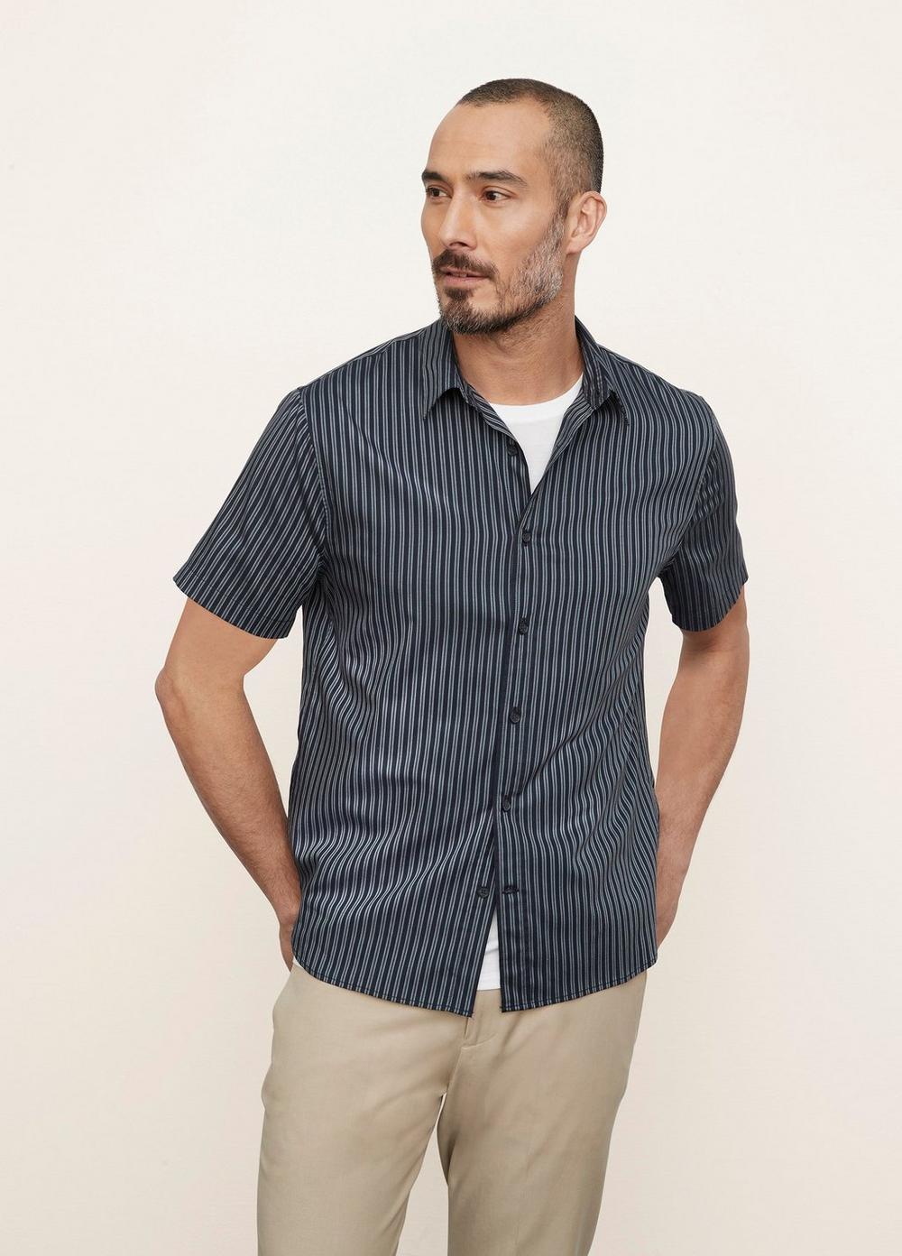 Claremont Stripe Short Sleeve Shirt