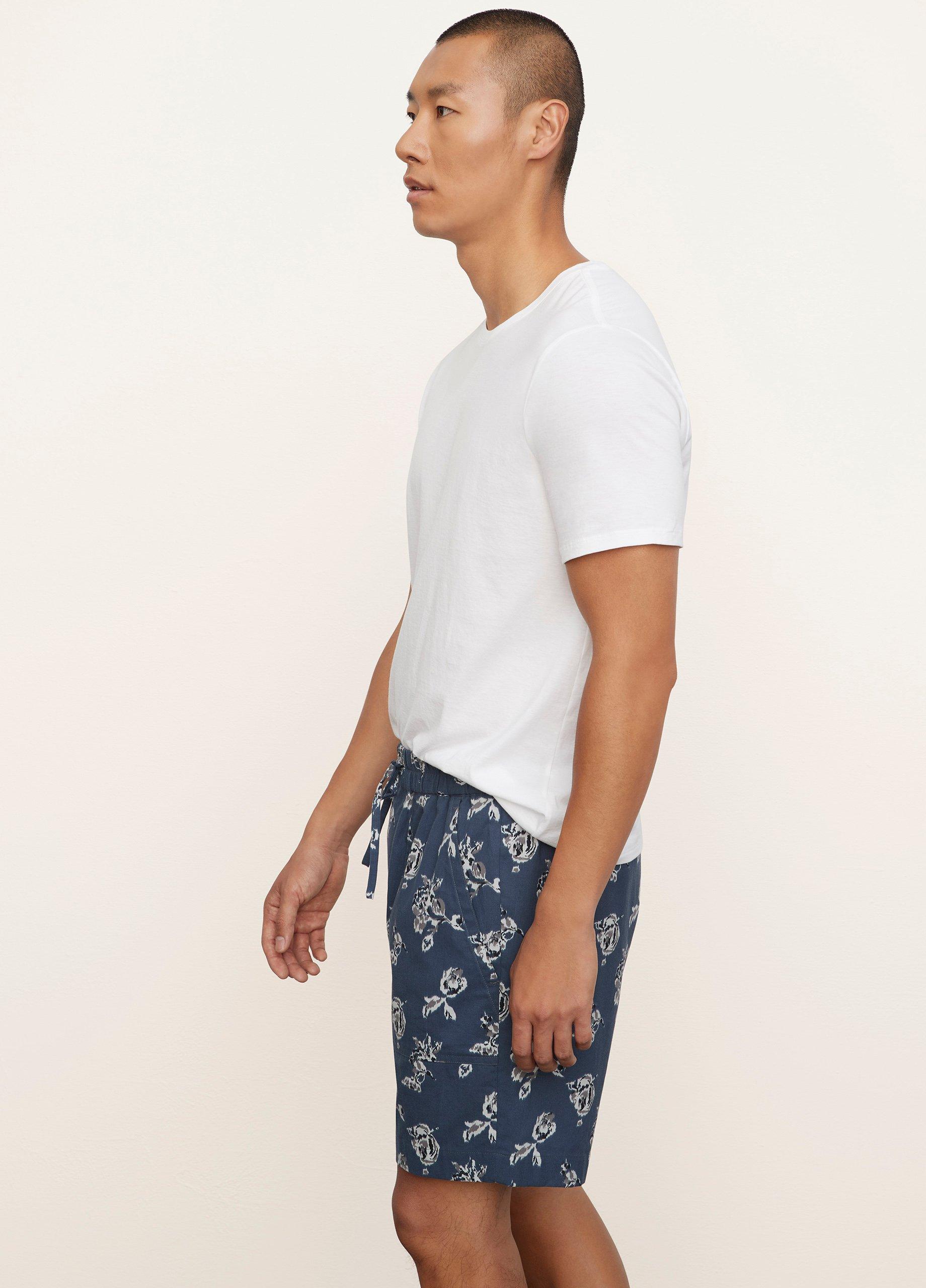 Ikat Floral-Print Pull-On Short image number 2