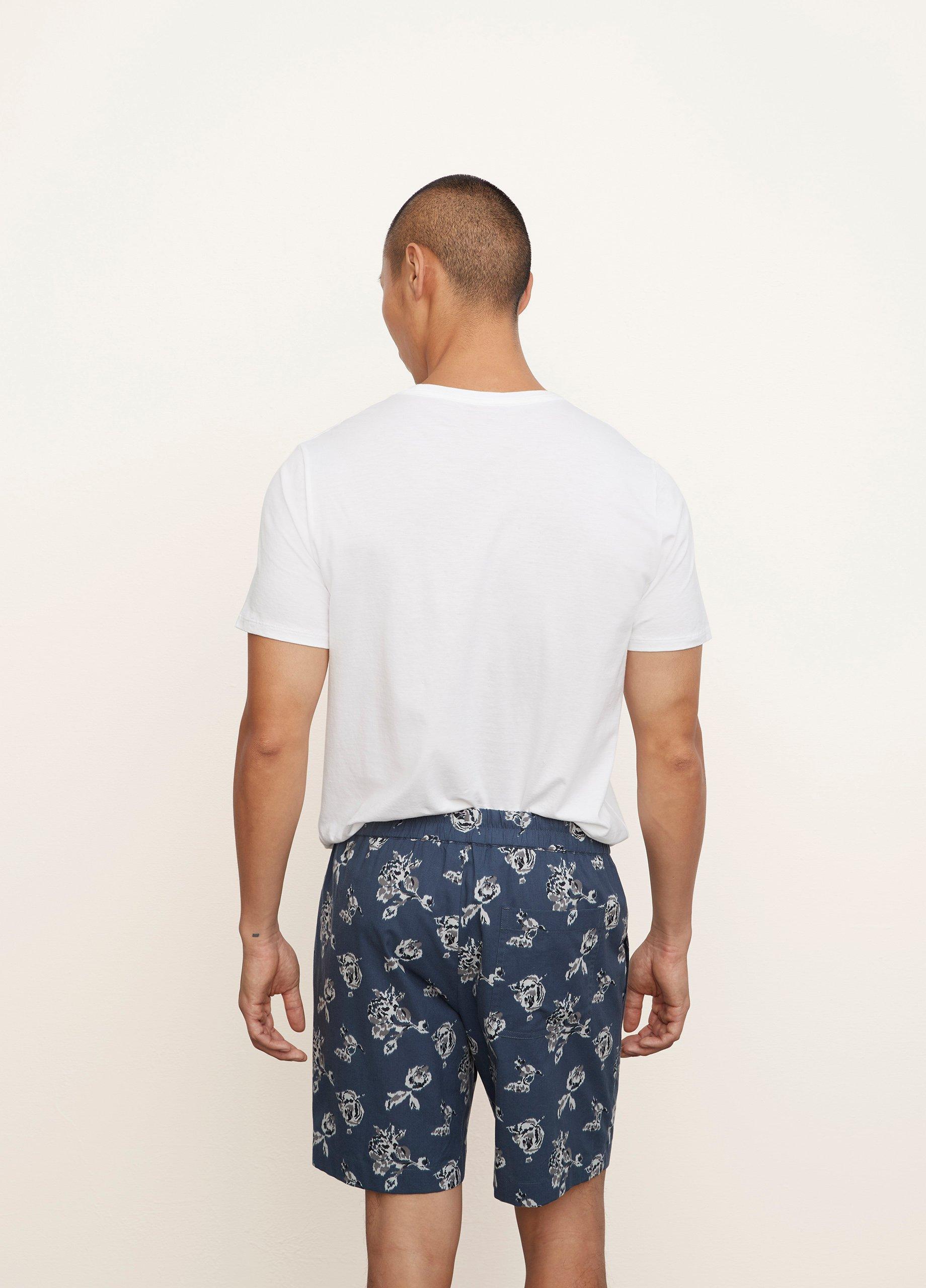 Ikat Floral-Print Pull-On Short image number 3