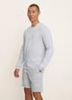 Double-Knit Long Sleeve Henley T-Shirt image number 2
