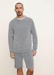 Loose Knit French Terry Long Sleeve Crew image number 1