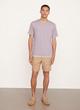 Pima Cotton Double Layer Stripe Short Sleeve Tee image number 0