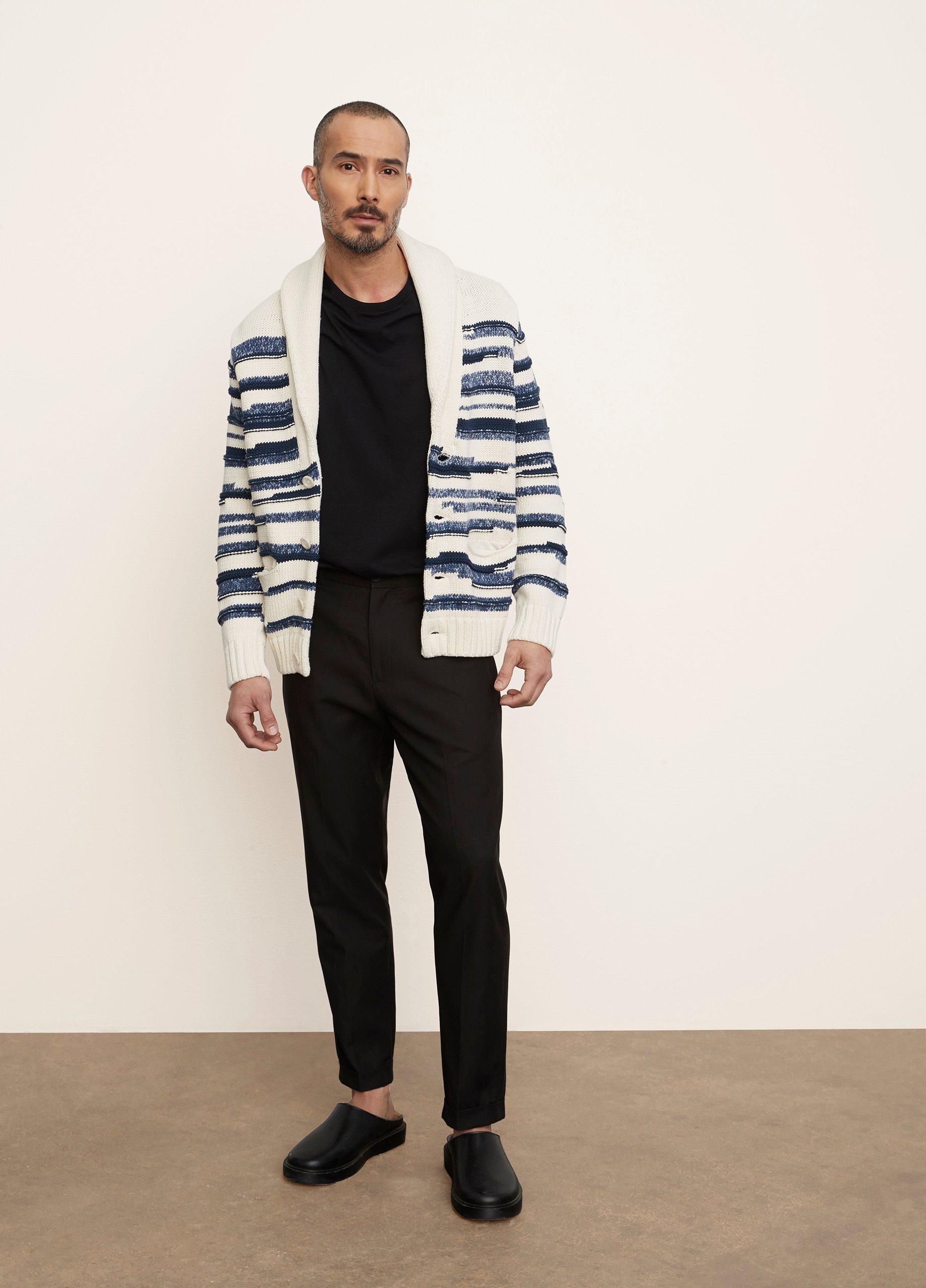 Space Dye Stripe Cardigan image number 0