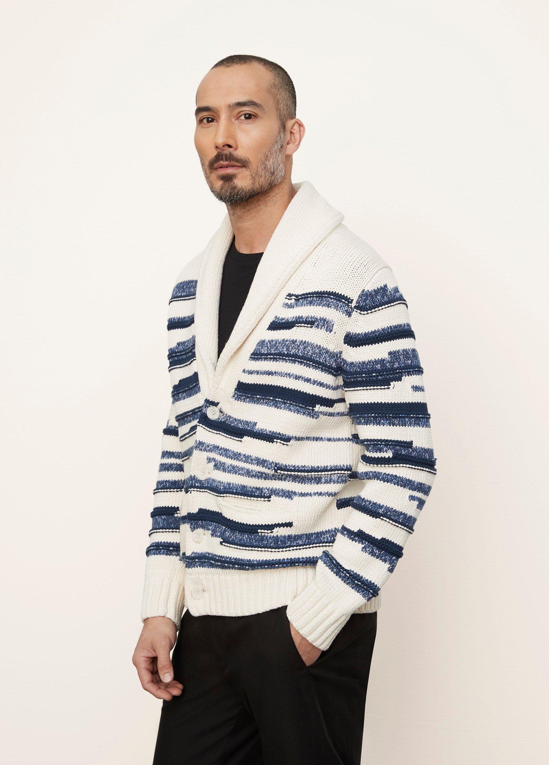 Space Dye Stripe Cardigan image number 2