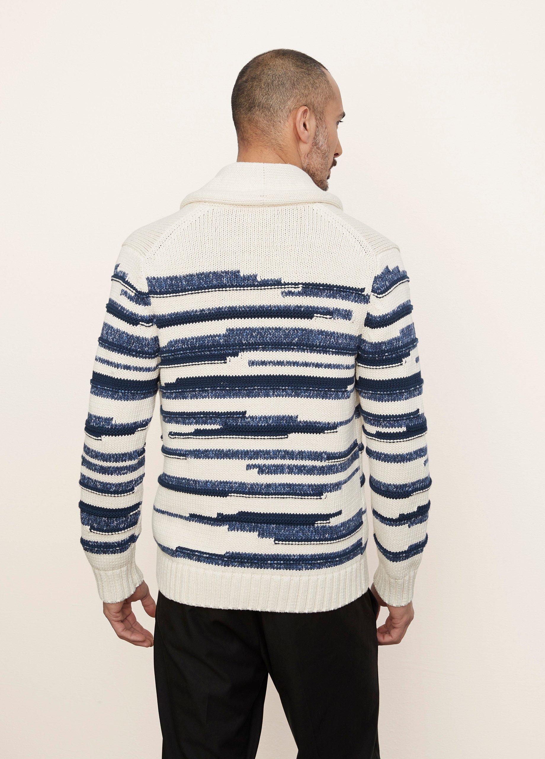Space Dye Stripe Cardigan image number 3