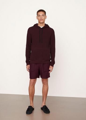 Pima Mouline Thermal Popover Hoodie image number 0