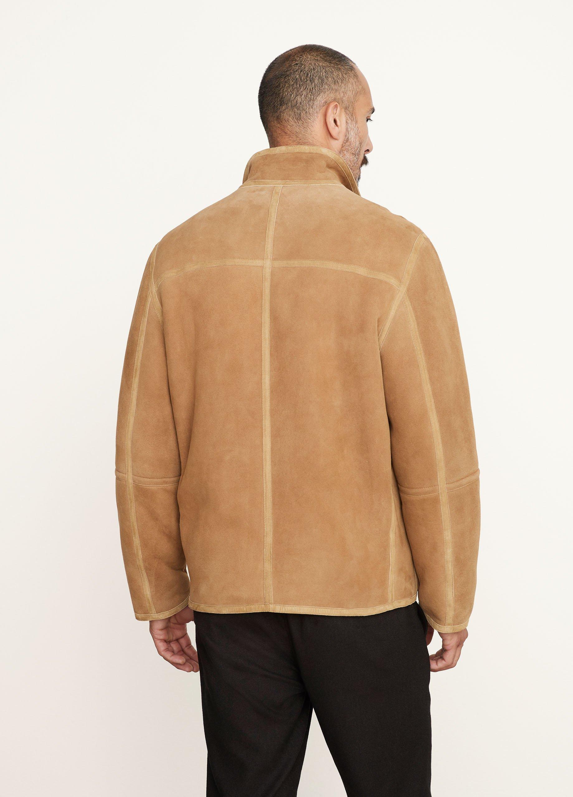 Reversible Shearling Jacket image number 3