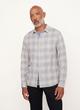 Double Face Shadow Plaid Long Sleeve Shirt image number 1