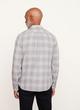 Double Face Shadow Plaid Long Sleeve Shirt image number 3