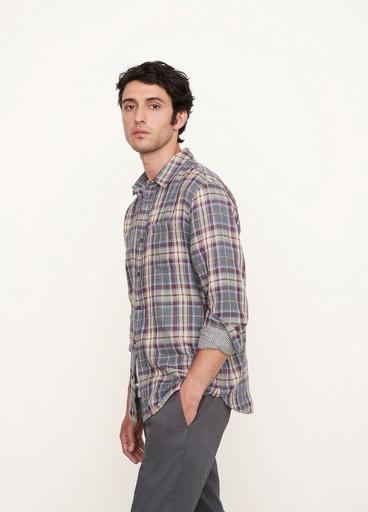 Double Face Cambria Plaid Shirt image number 2