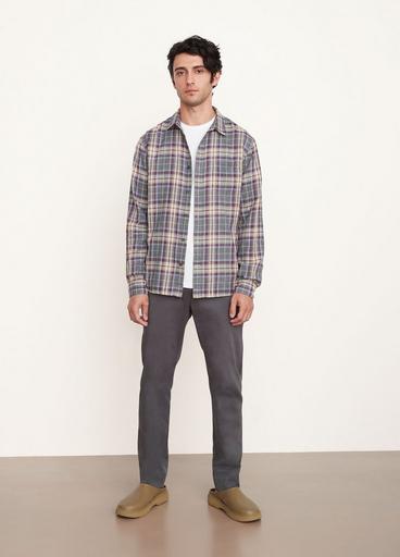 Double Face Cambria Plaid Long Sleeve Shirt image number 0