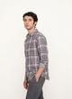 Double Face Cambria Plaid Long Sleeve Shirt image number 2
