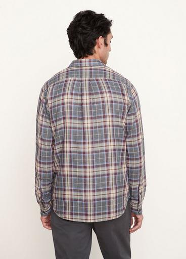 Double Face Cambria Plaid Long Sleeve Shirt image number 3