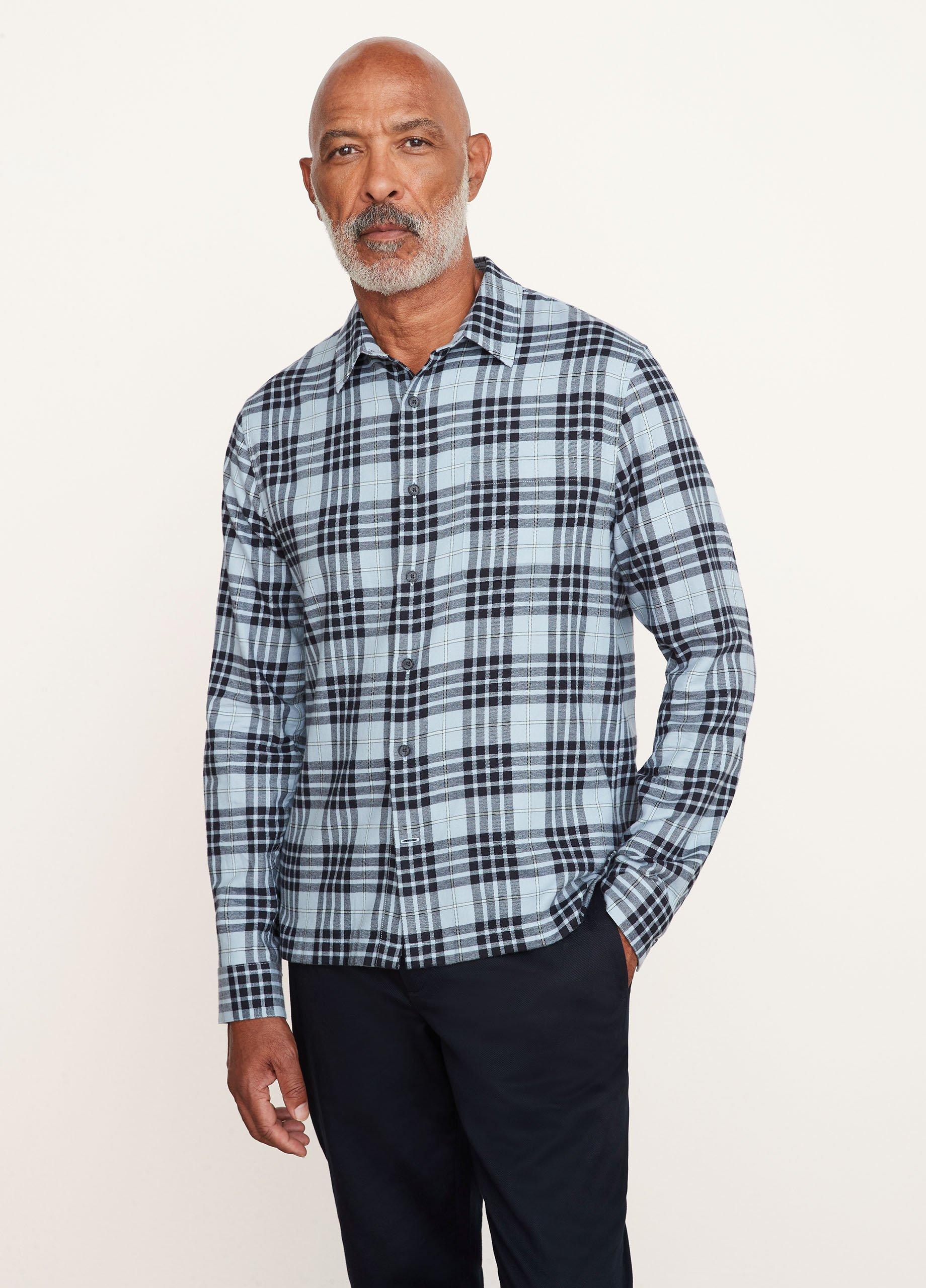 Calabasas Plaid Shirt in Vince Products Men | Vince