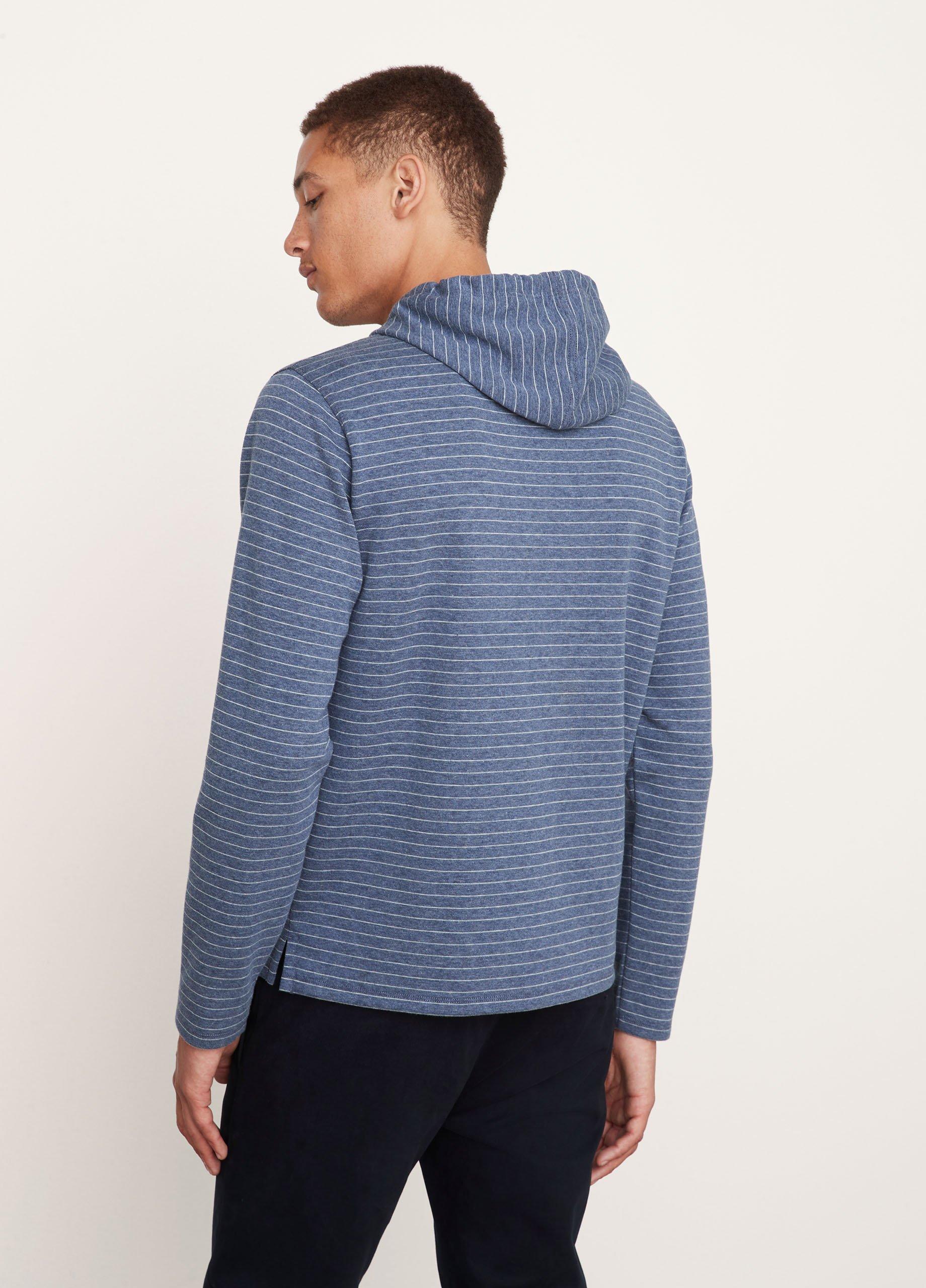 Lightweight Stripe Pull-Over Hoodie image number 3