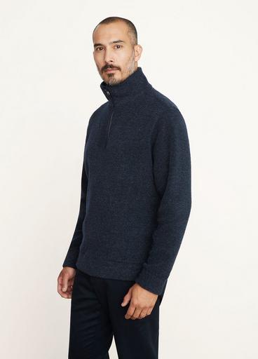 French Terry Quarter-Zip Sweater image number 2