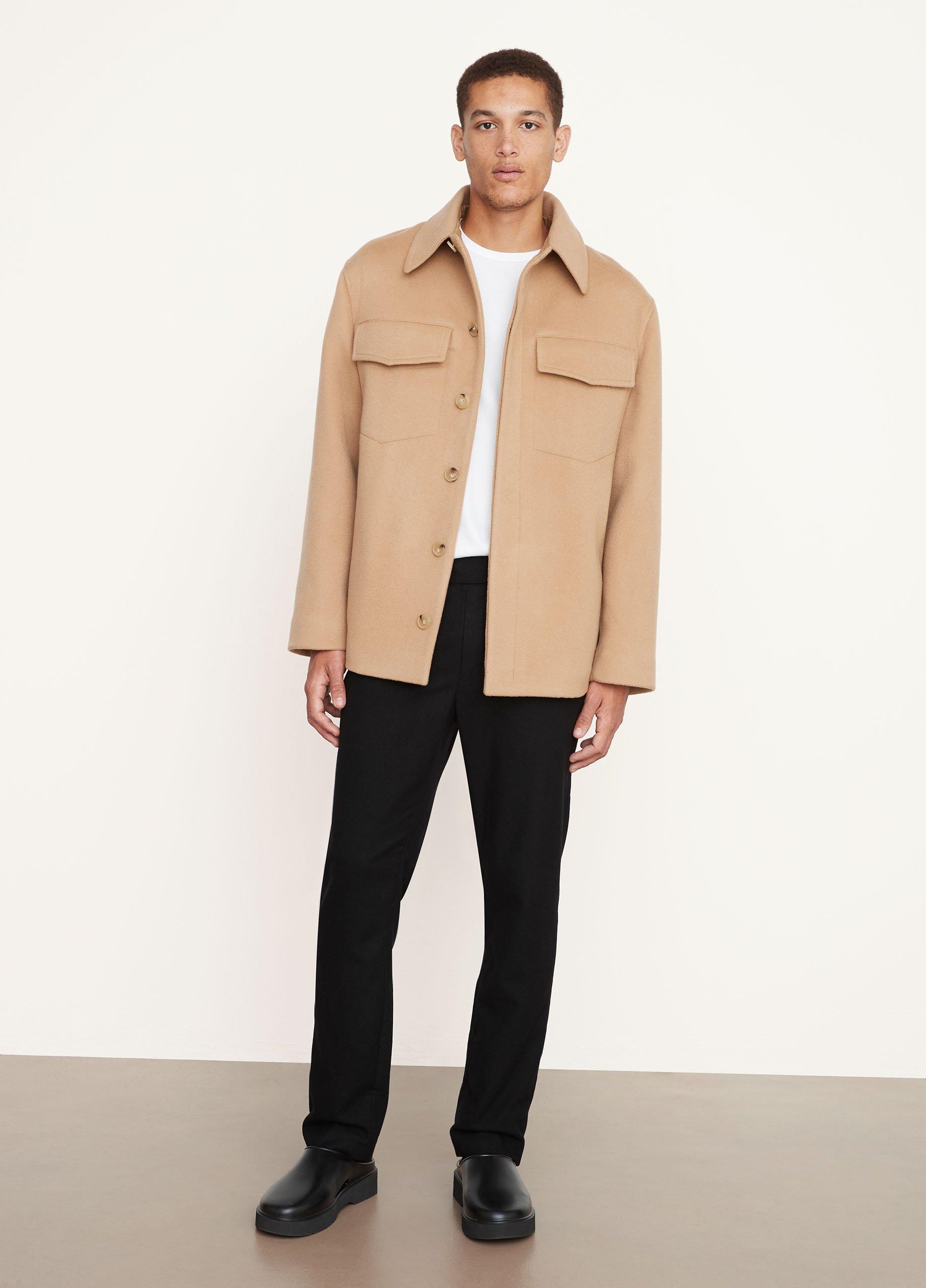 Splittable Drape Shirt Jacket image number 0