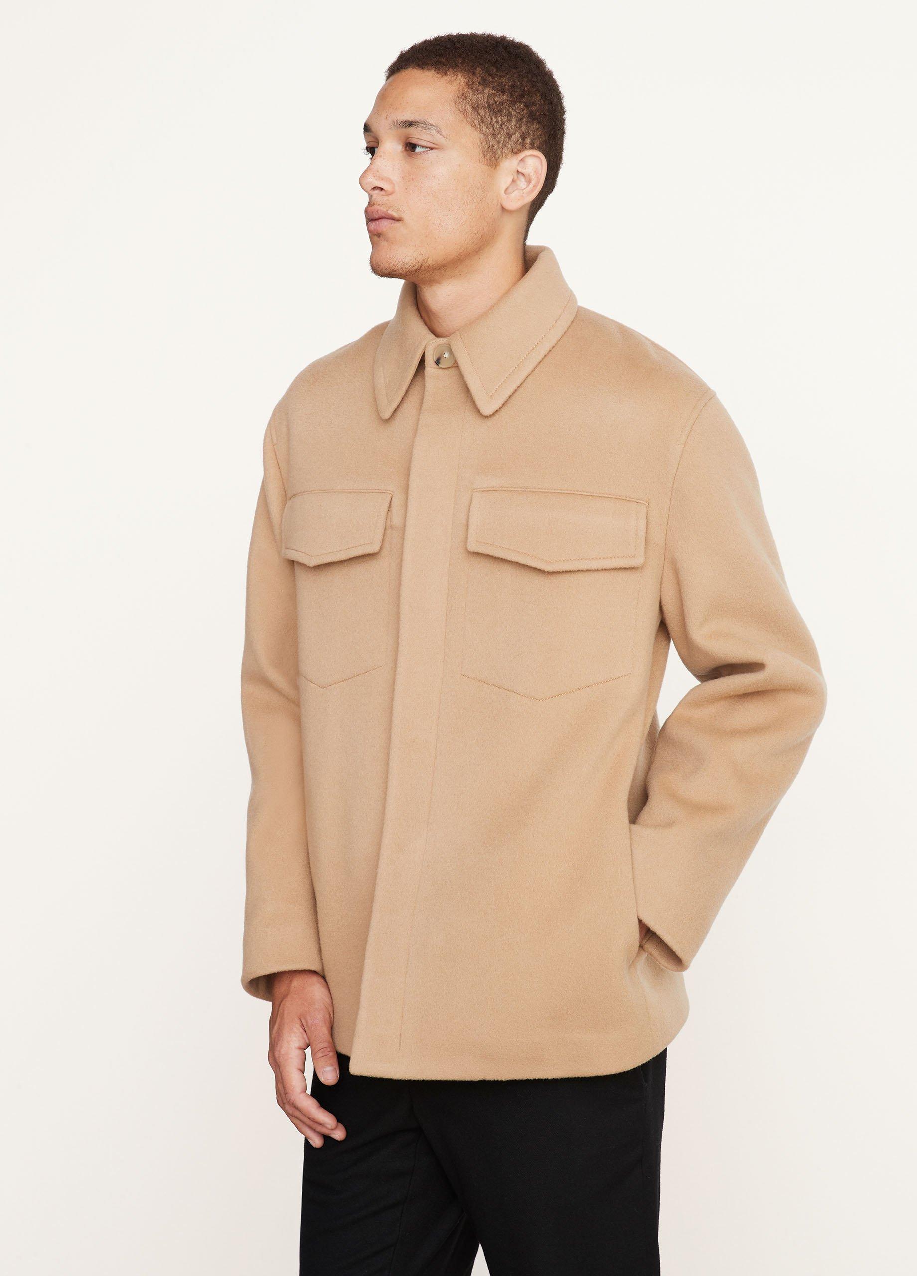 Splittable Drape Shirt Jacket image number 2