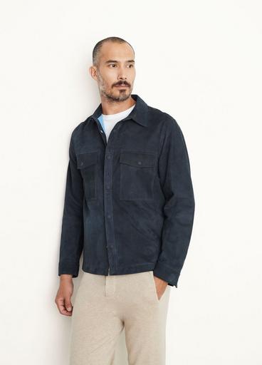 Suede Overshirt image number 1