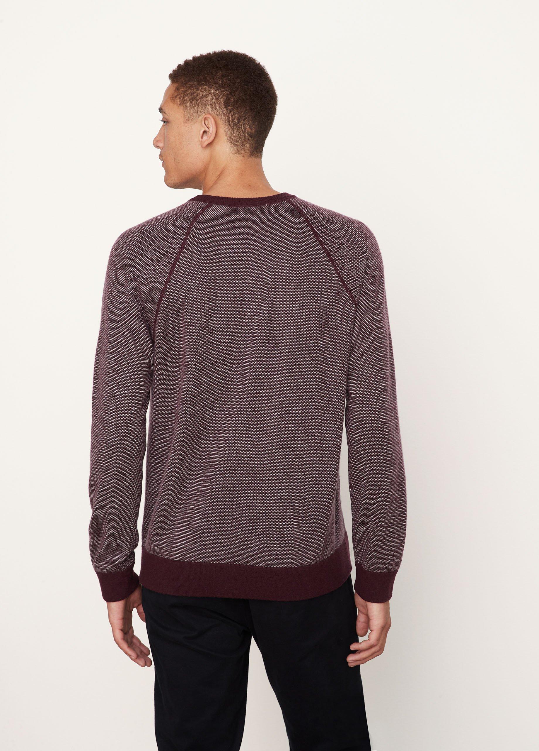 Birdseye Long Sleeve Sweatshirt in Vince Products Men | Vince