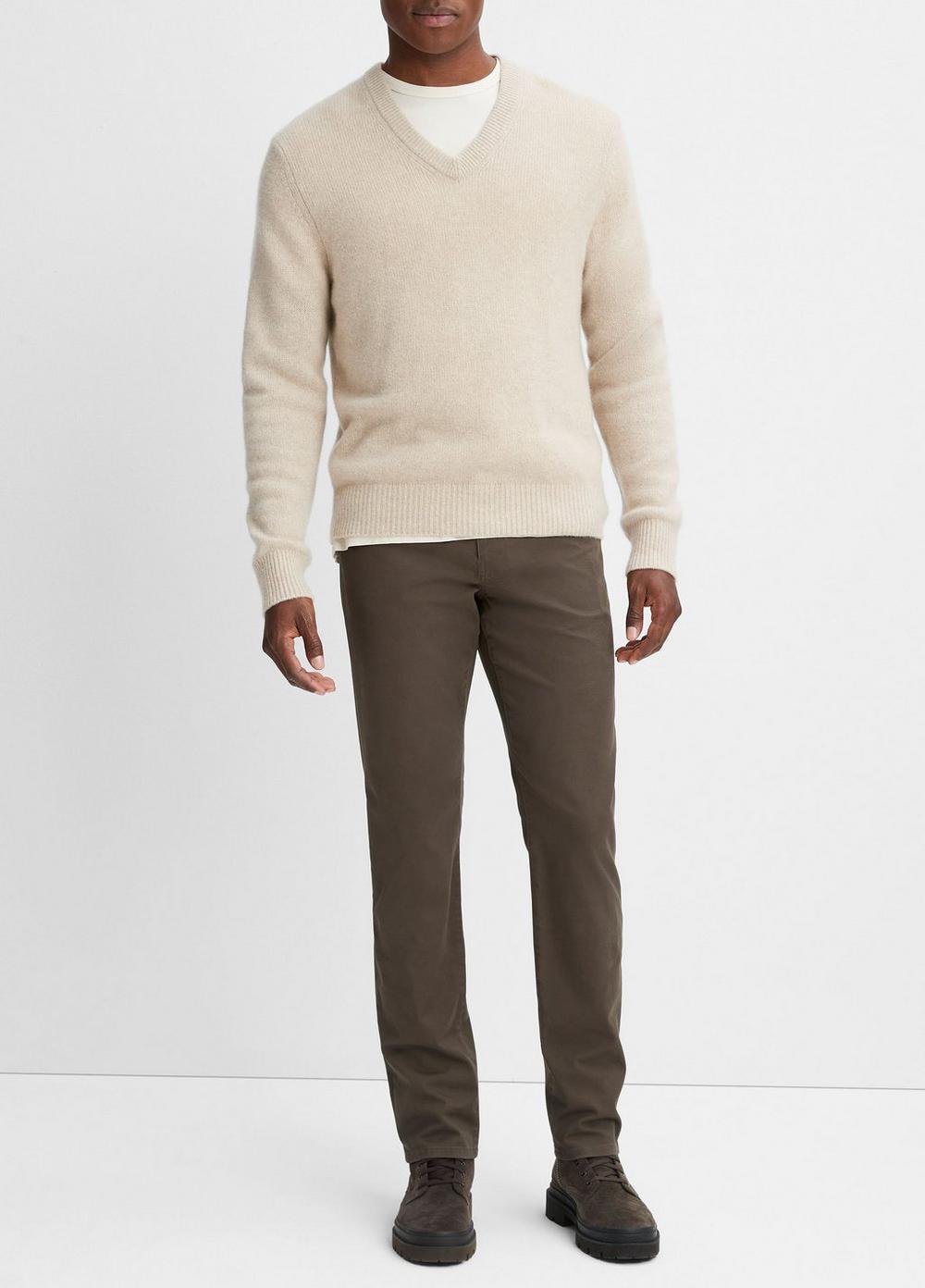 Cashmere Long Sleeve V-Neck Sweater