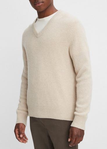 Cashmere Long Sleeve V-Neck Sweater image number 2