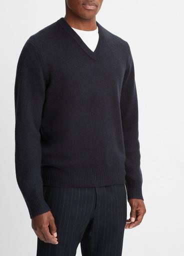 Cashmere Long Sleeve V-Neck Sweater image number 2