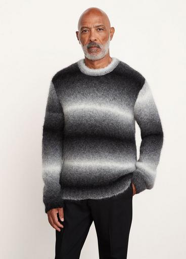 Ombré Long Sleeve Crew Neck Sweater image number 1