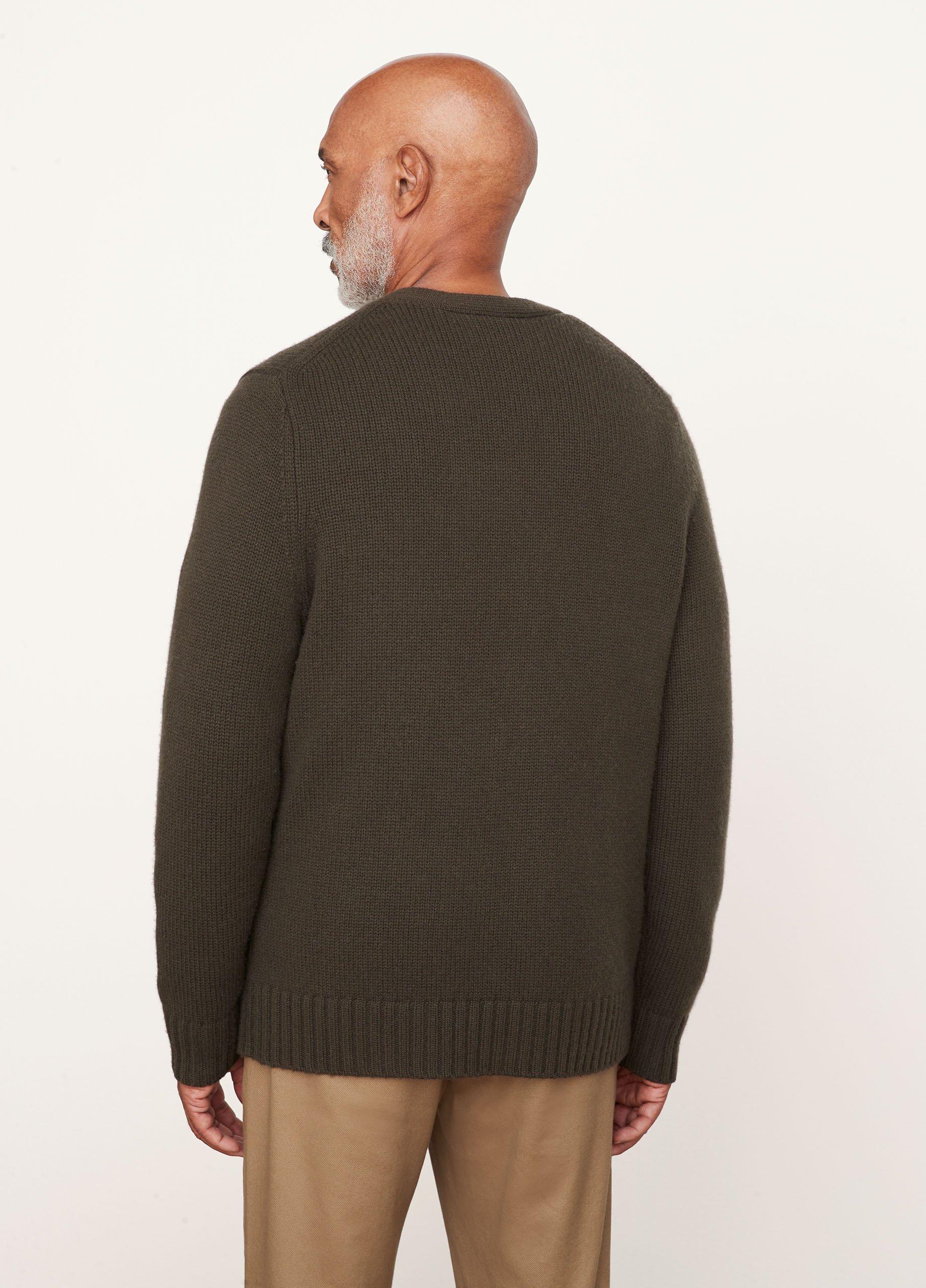 vince long cashmere cardigan