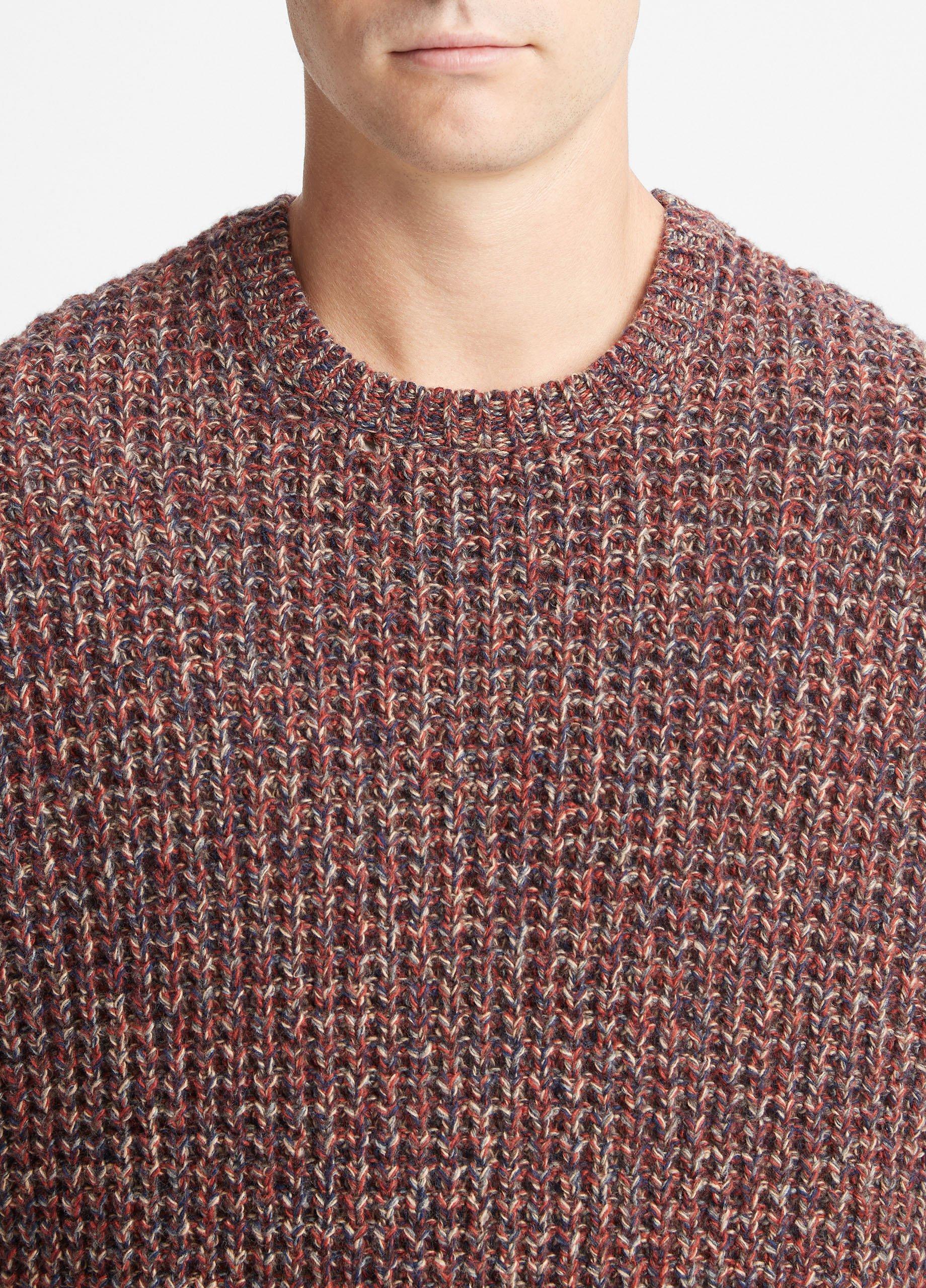 Vince waffle knit on sale sweater