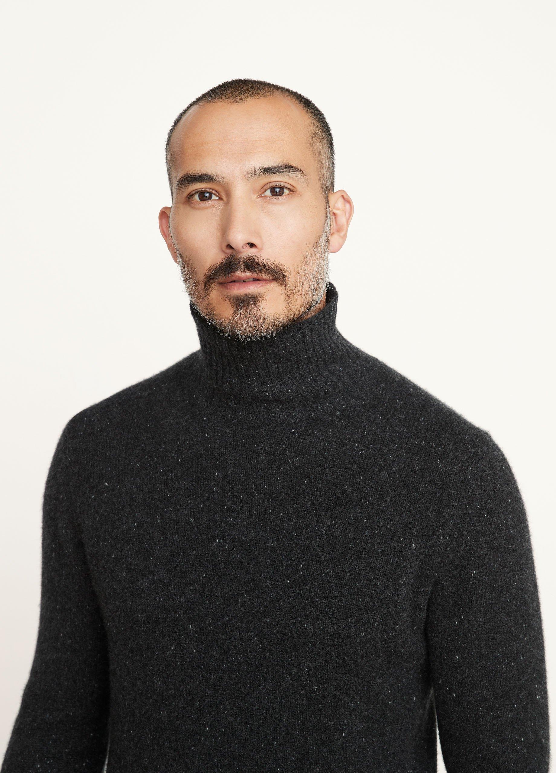 Plush Cashmere Turtleneck Sweater image number 1