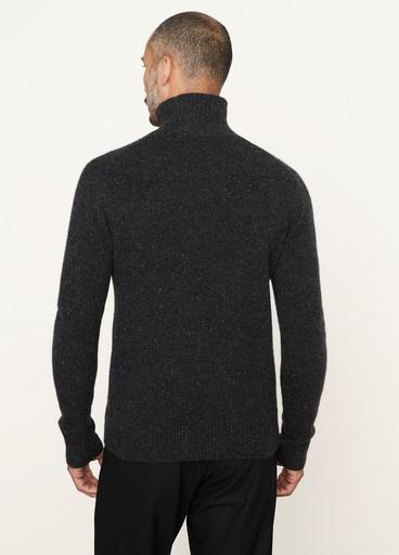 Plush Cashmere Turtleneck Sweater image number 3