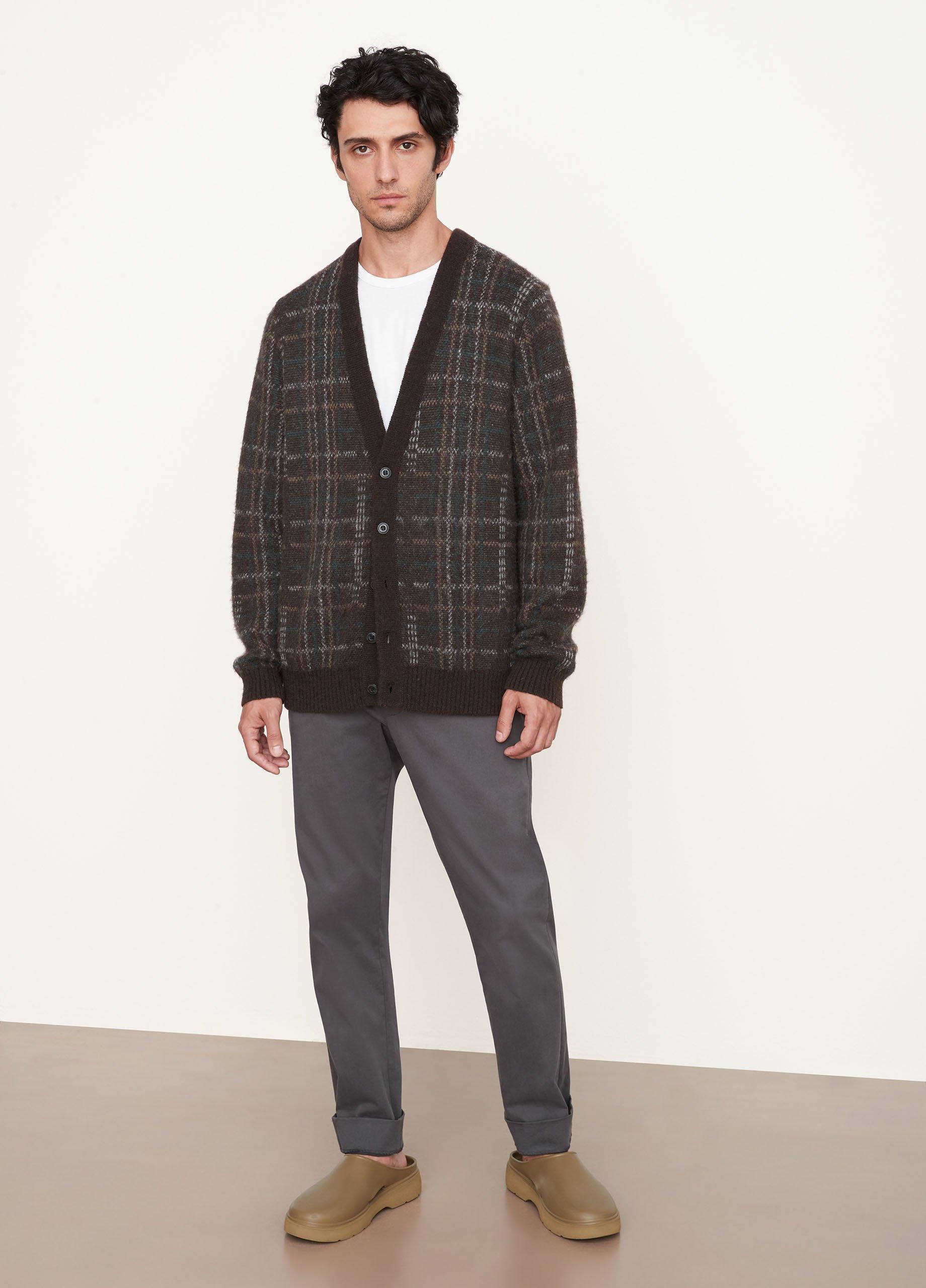 Broken Plaid Cardigan image number 0