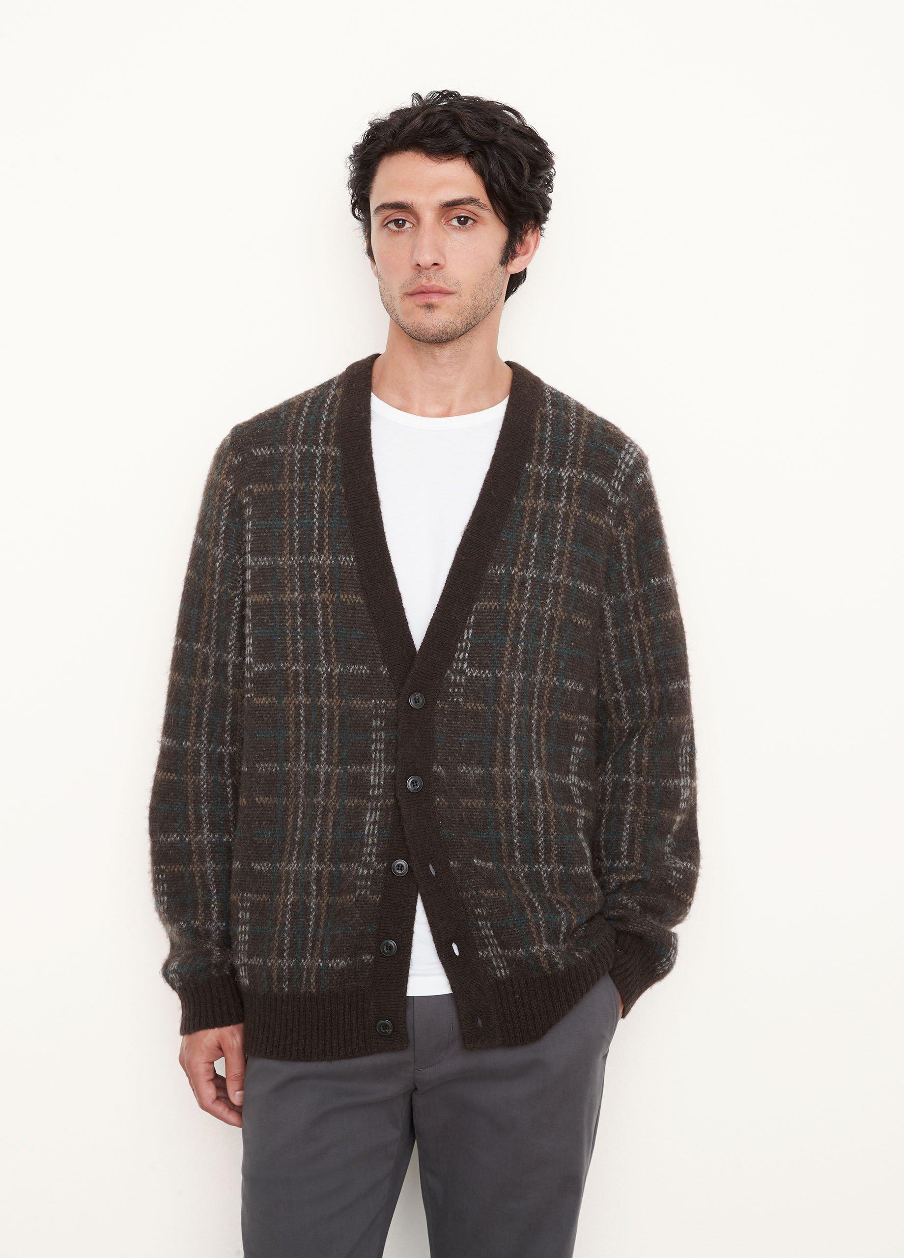 Broken Plaid Cardigan image number 1