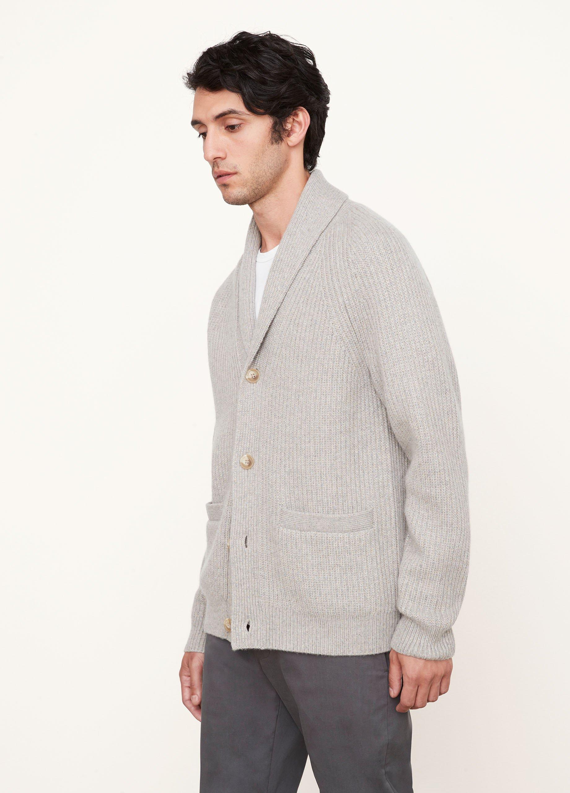 Heirloom Rib Cardigan in Vince Products Men | Vince