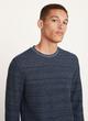 Heather Thermal Long Sleeve Crew Neck Shirt image number 1