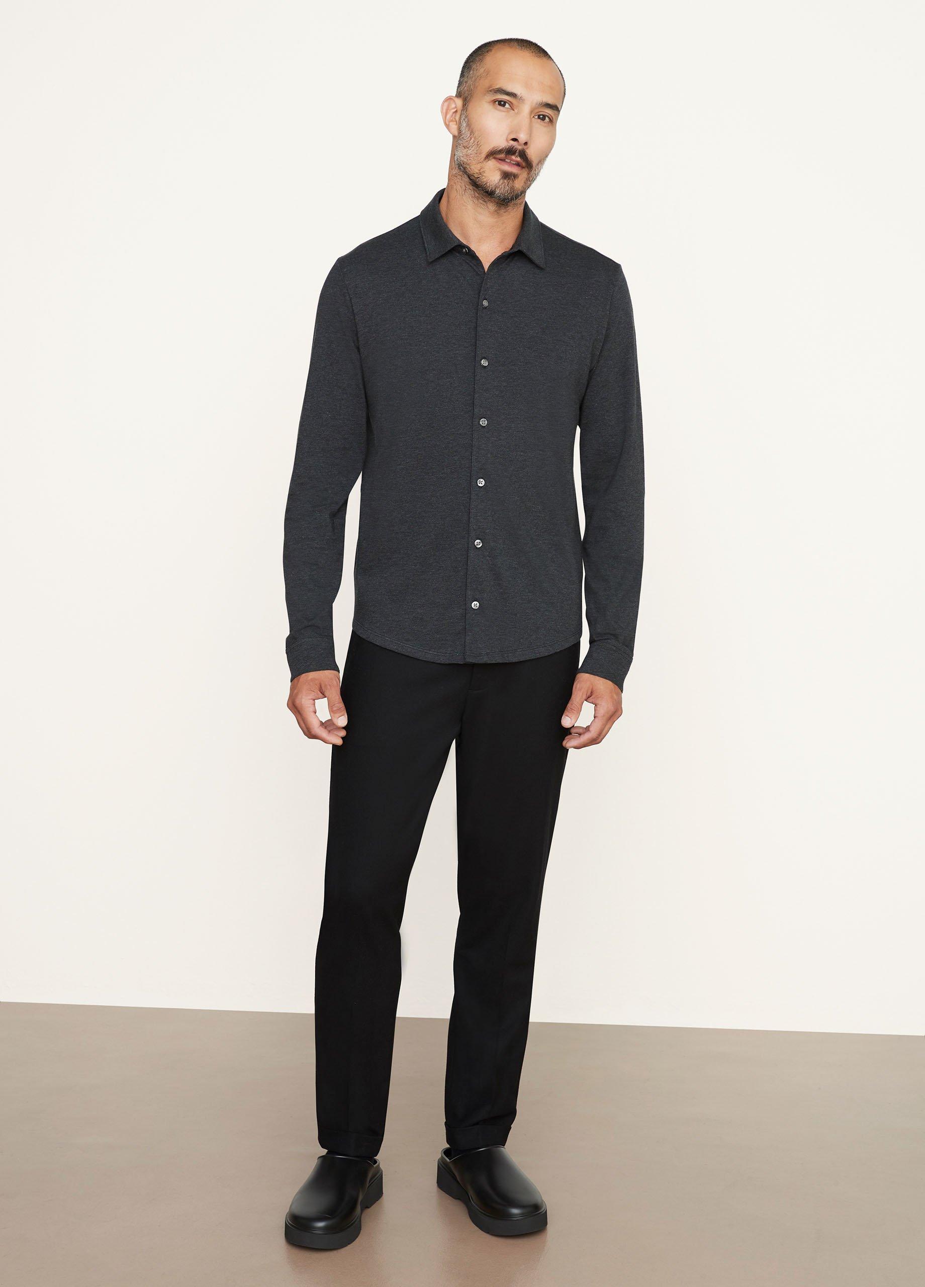 Pima Cotton Button-Down Shirt image number 0