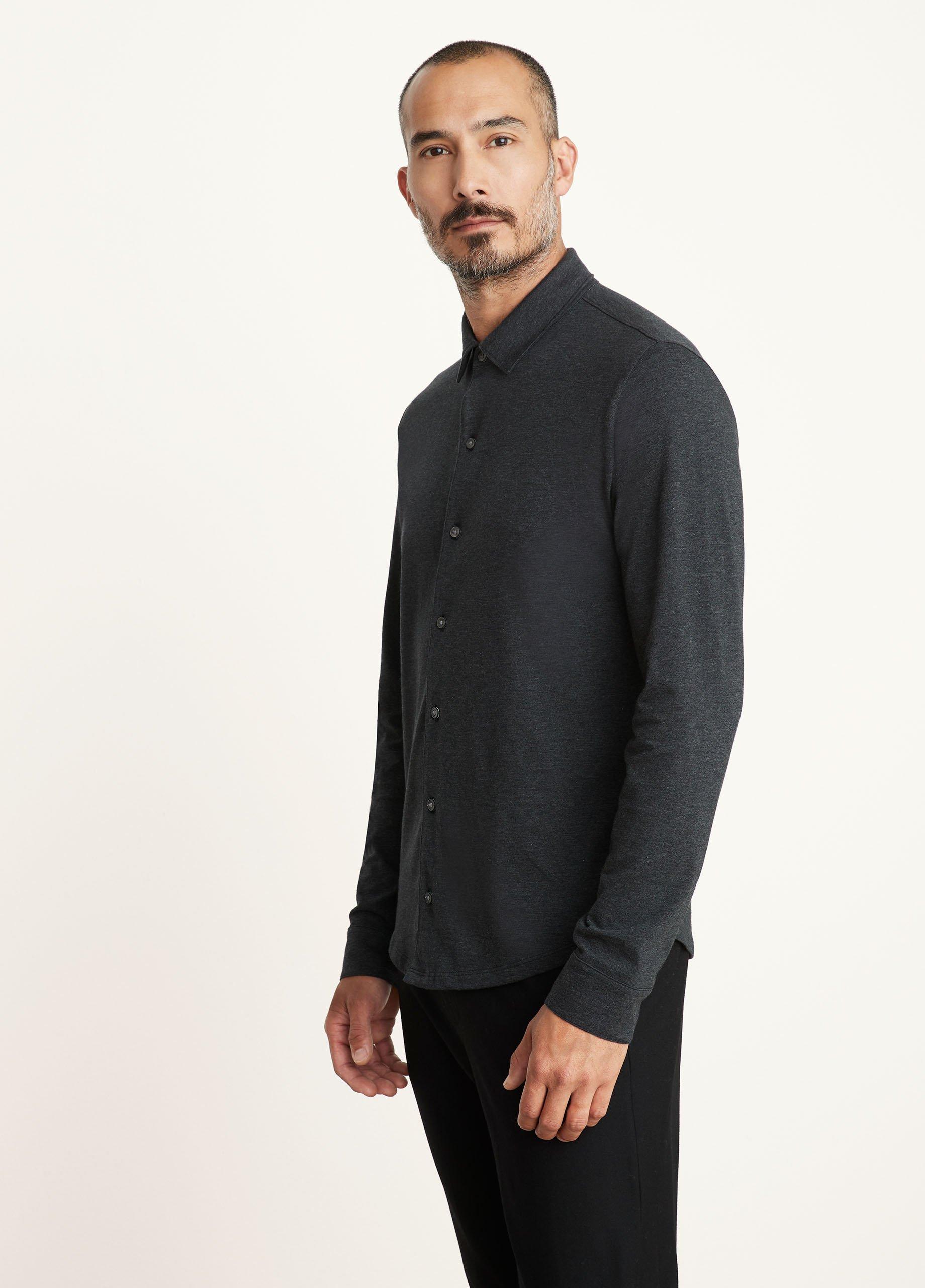 Pima Cotton Button-Down Shirt image number 2
