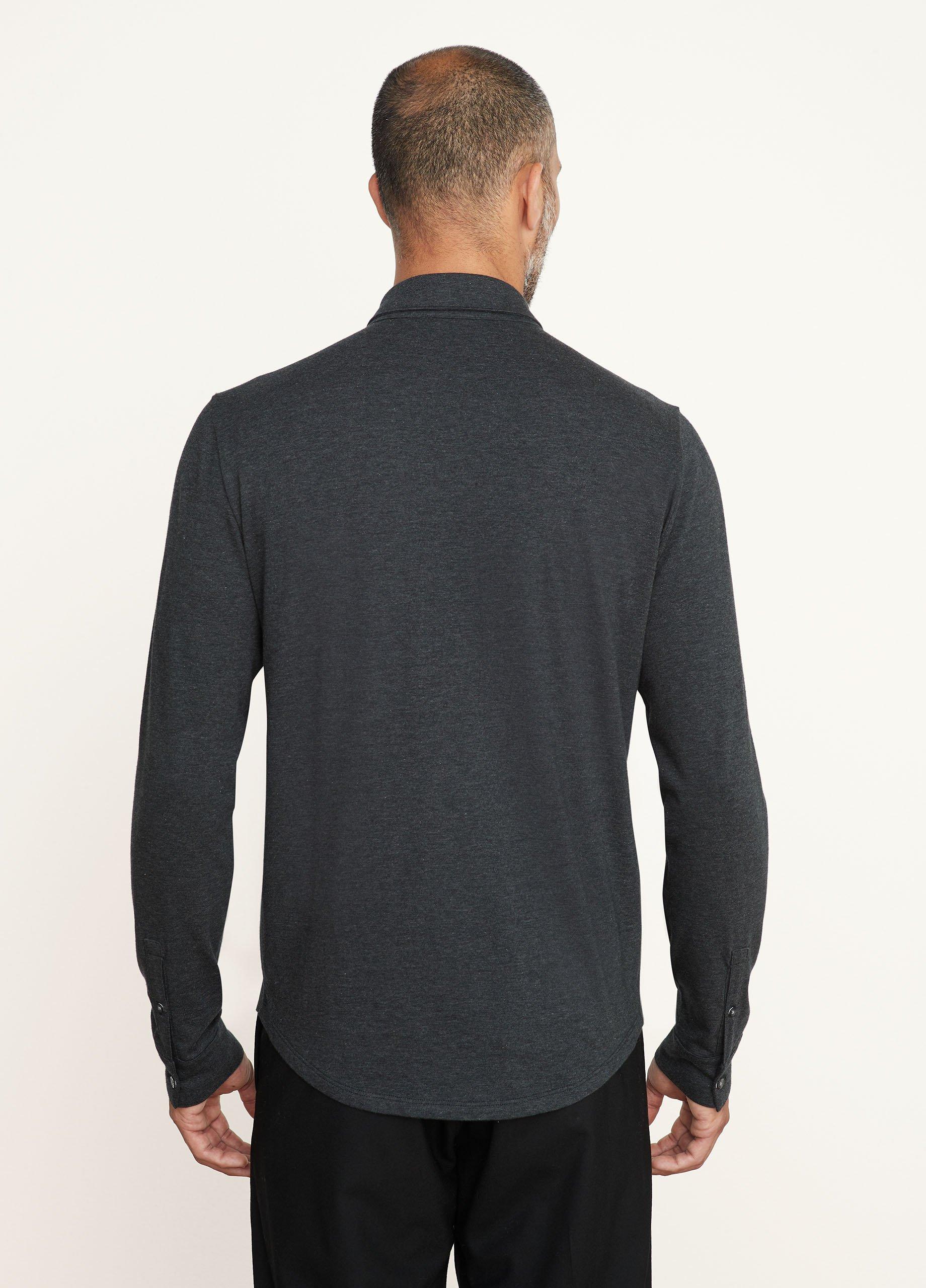 Pima Cotton Button-Down Shirt image number 3