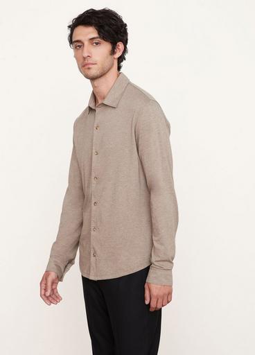 Pima Cotton Button-Down Shirt image number 2