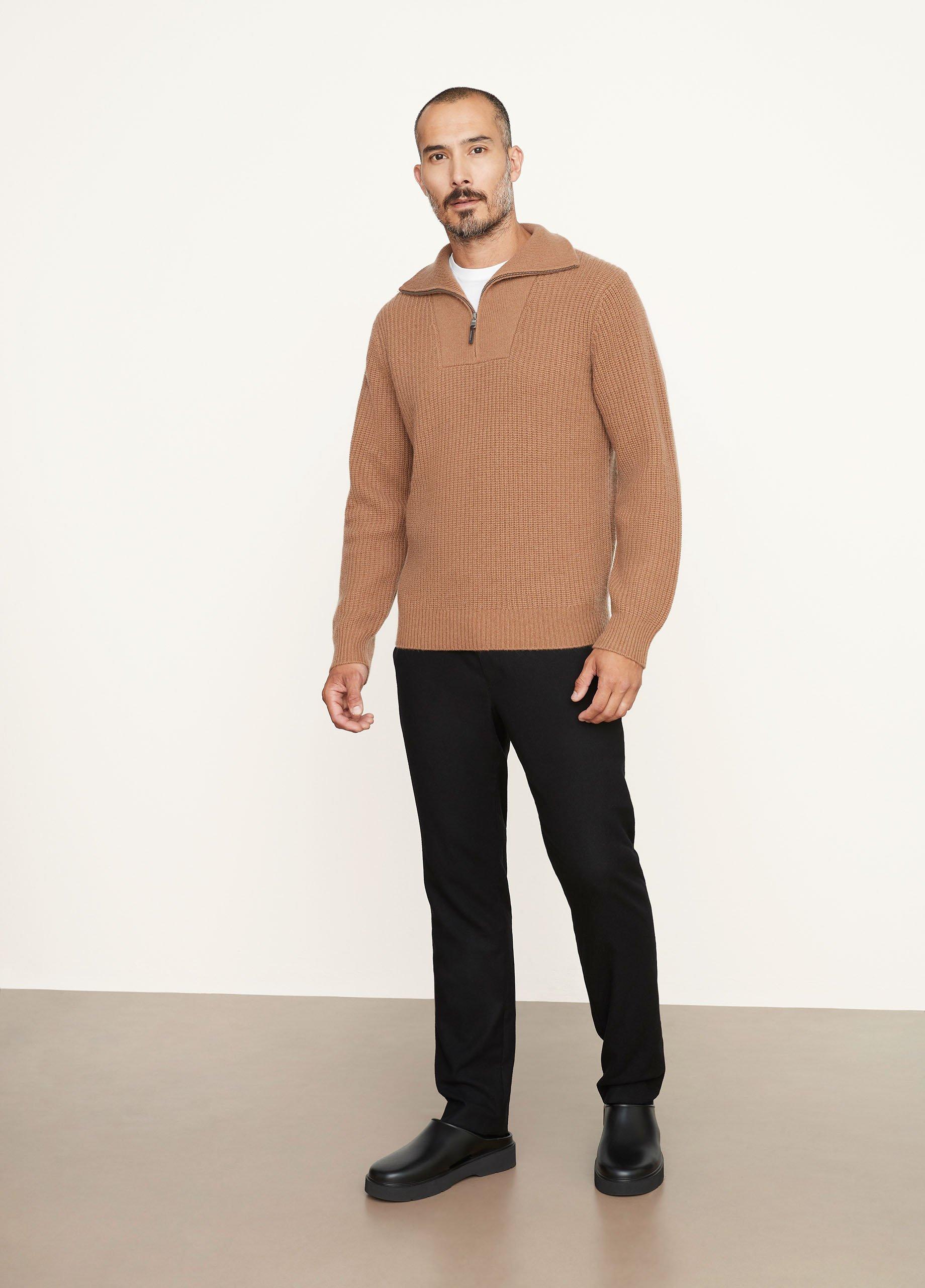 Shaker Stitch Half-Zip Pullover image number 0