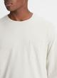 Sueded Jersey Long-Sleeve Pocket T-Shirt image number 1